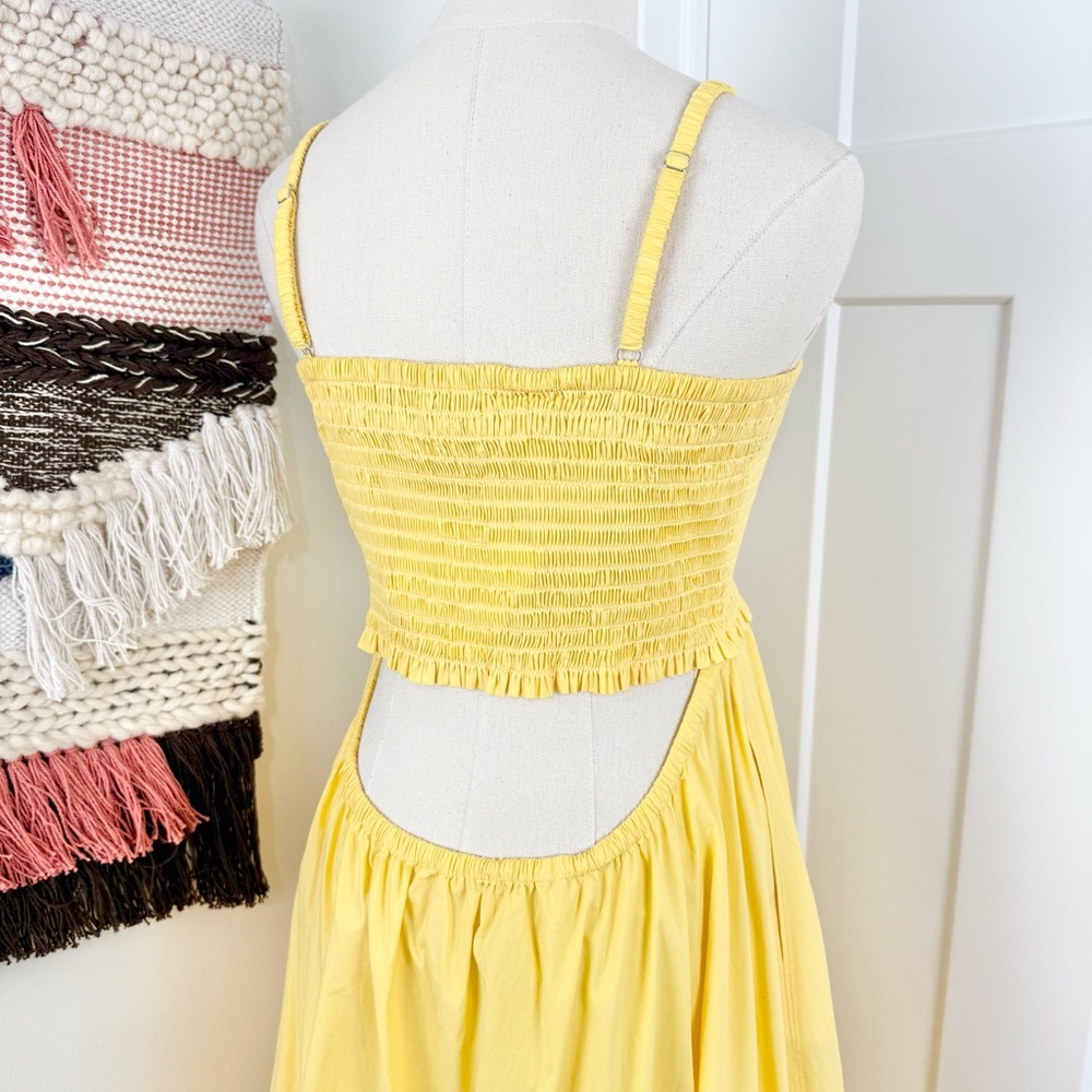 A.L.C. Adriana Dress Yellow Sz 12 NWT - Picture 6 of 13